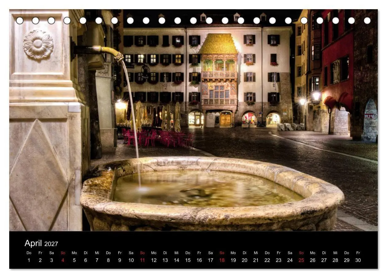 Bild: 9783569697003 | Innsbruck - Capital of the Alps (Tischkalender 2027 DIN A5 quer),...