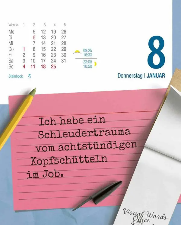 Bild: 9783731887003 | Visual Words Office 2026 | Verlag Korsch | Kalender | Spiralbindung