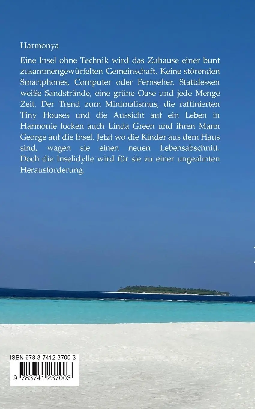 Rückseite: 9783741237003 | Harmonya | Inselgeschichten | Bina Botta | Taschenbuch | Paperback