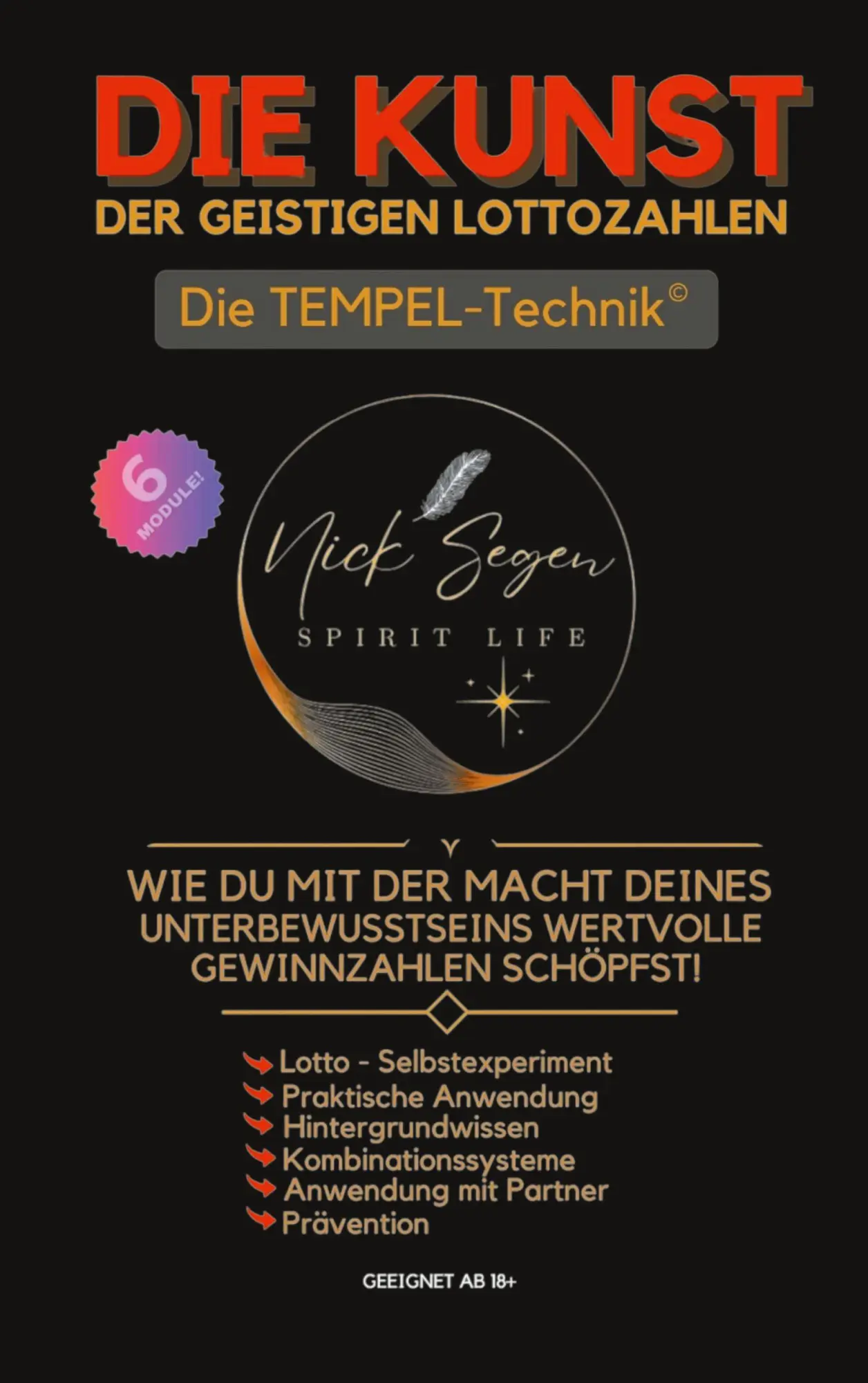 Cover: 9783769367003 | Die Kunst der geistigen Lottozahlen | Nick Segen | Taschenbuch | 2025