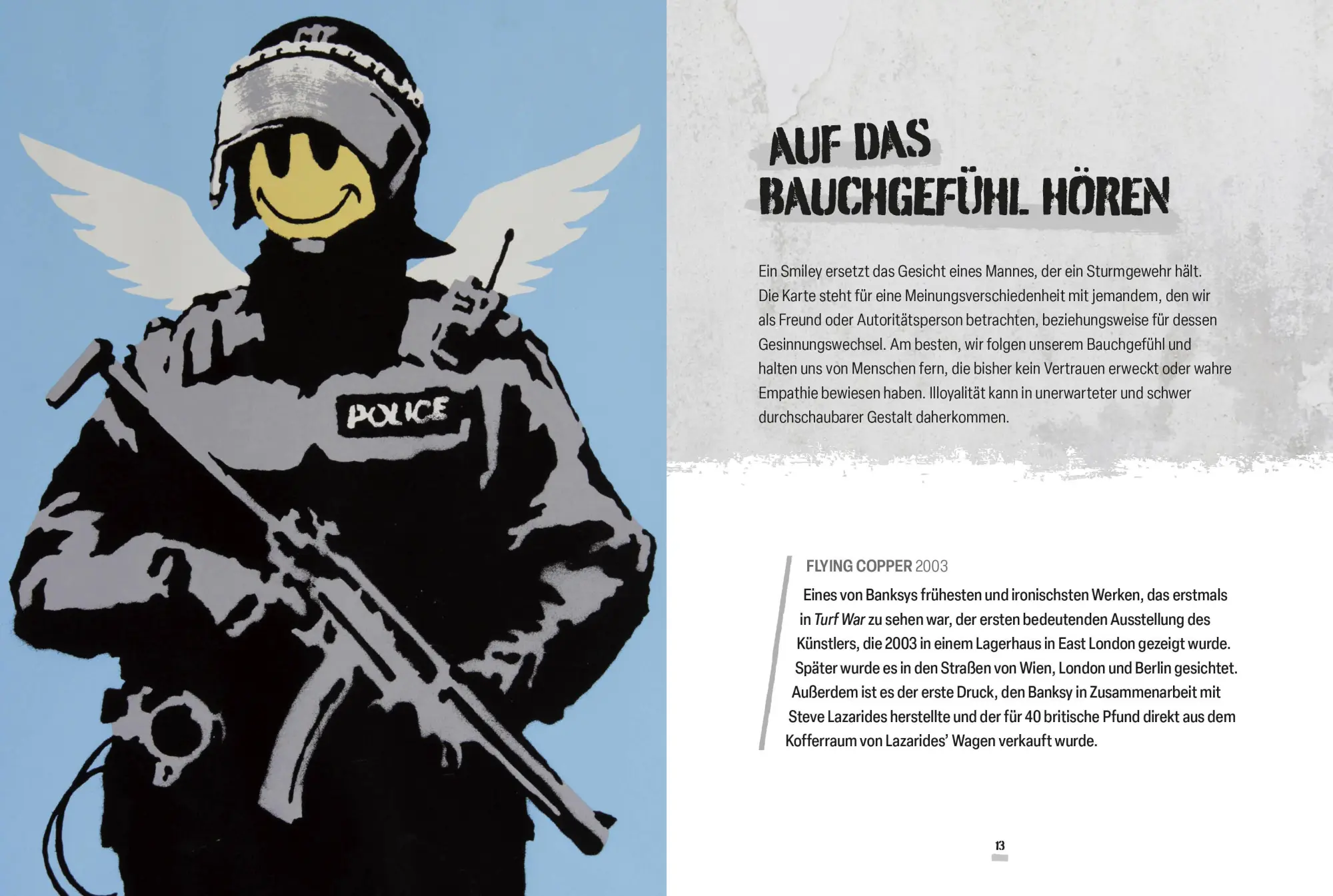 Bild: 9788863127003 | Banksy - Weisheiten | 40 Streetart-Botschaften | Gregori (u. a.)
