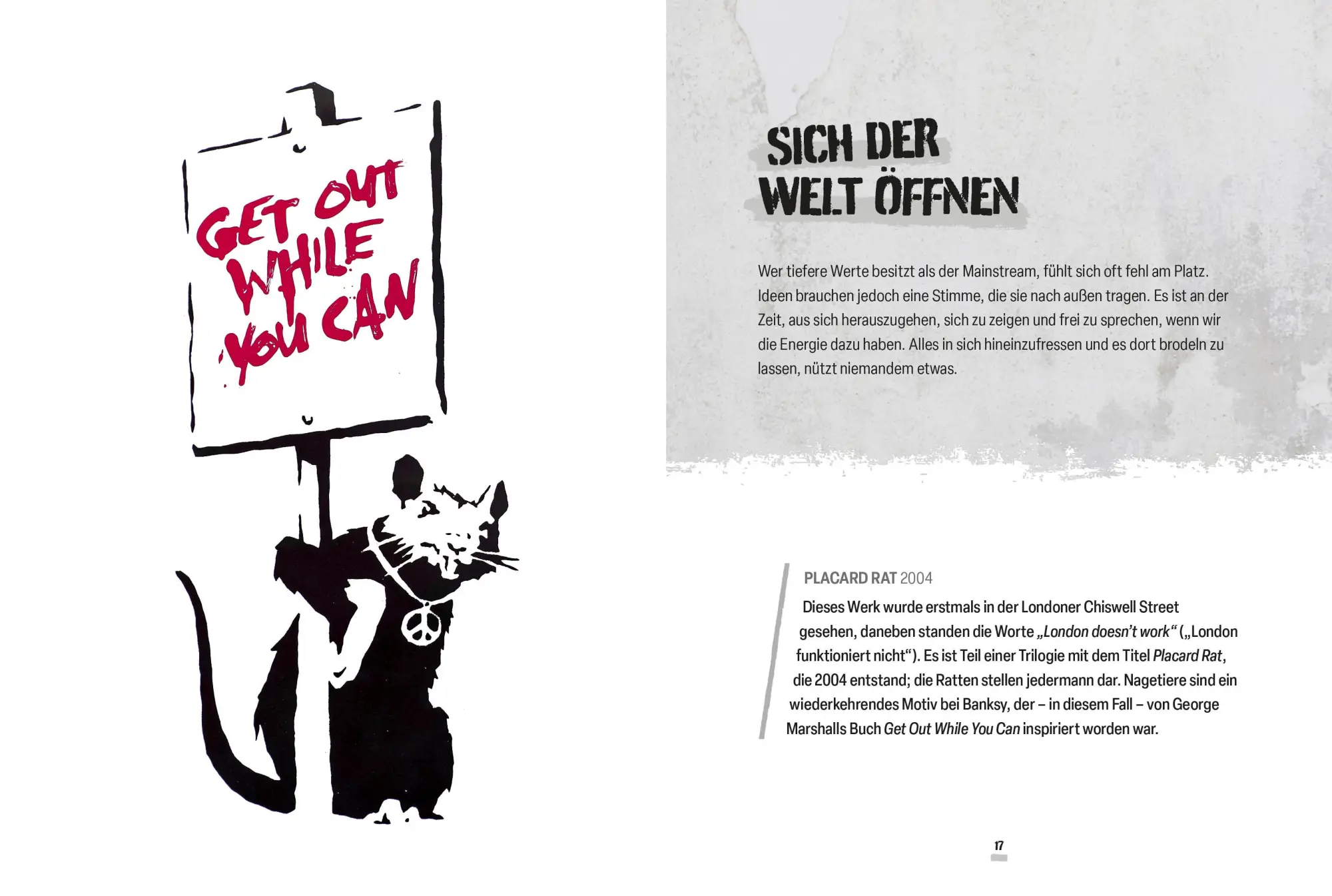 Bild: 9788863127003 | Banksy - Weisheiten | 40 Streetart-Botschaften | Gregori (u. a.)