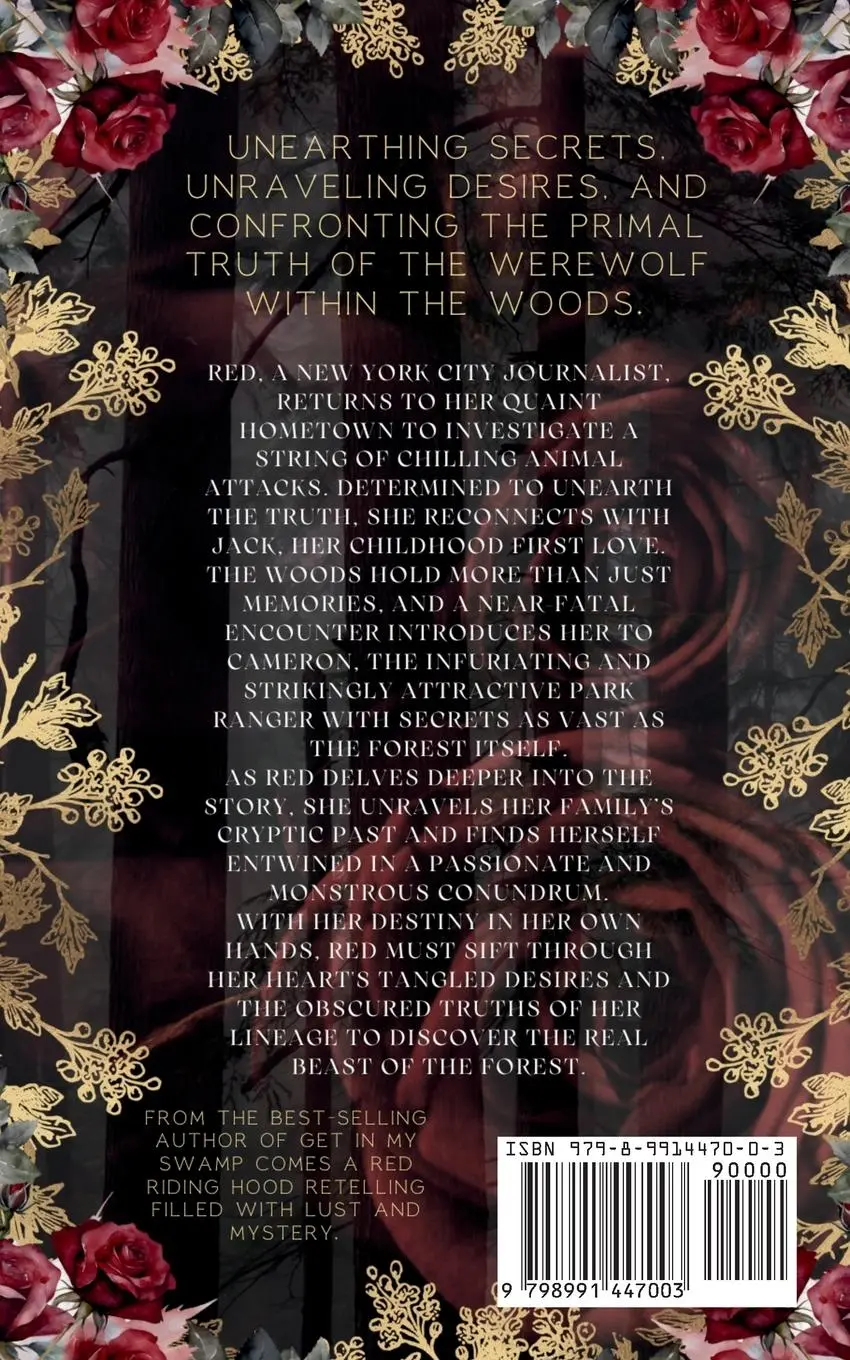 Rückseite: 9798991447003 | The Crimson Wolf | A Red Riding Hood Love Story | G. M. Fairy | Buch