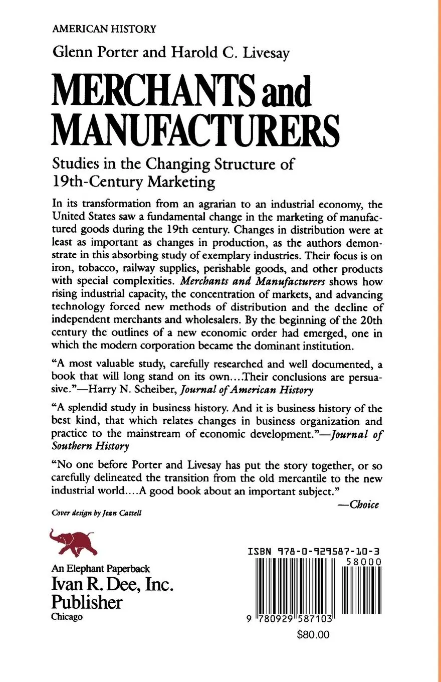 Rückseite: 9780929587103 | Merchants and Manufacturers | Glenn Porter (u. a.) | Taschenbuch