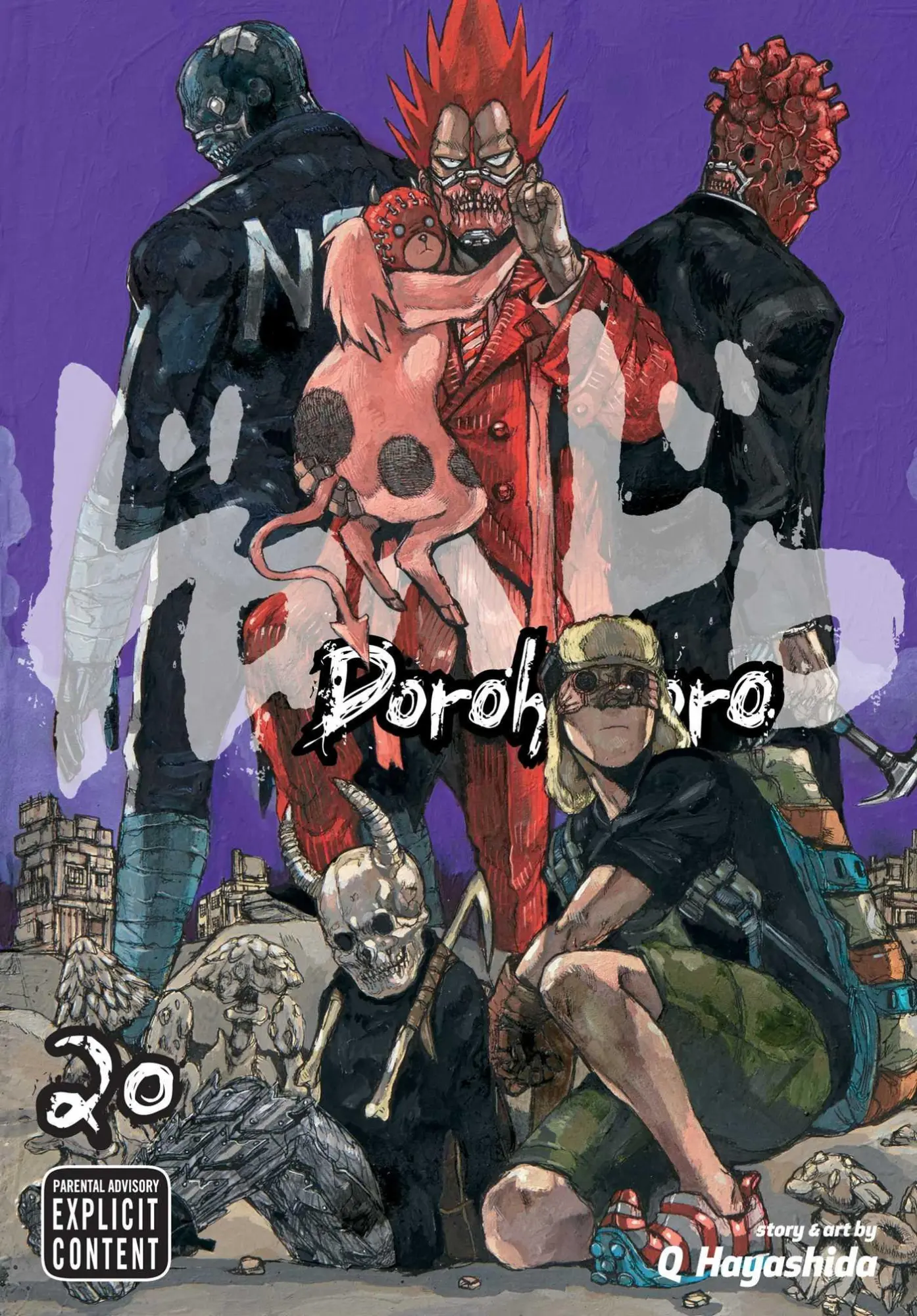 Cover: 9781421587103 | Dorohedoro, Vol. 20 | Q-Hayashida | Taschenbuch | 254 S. | Englisch