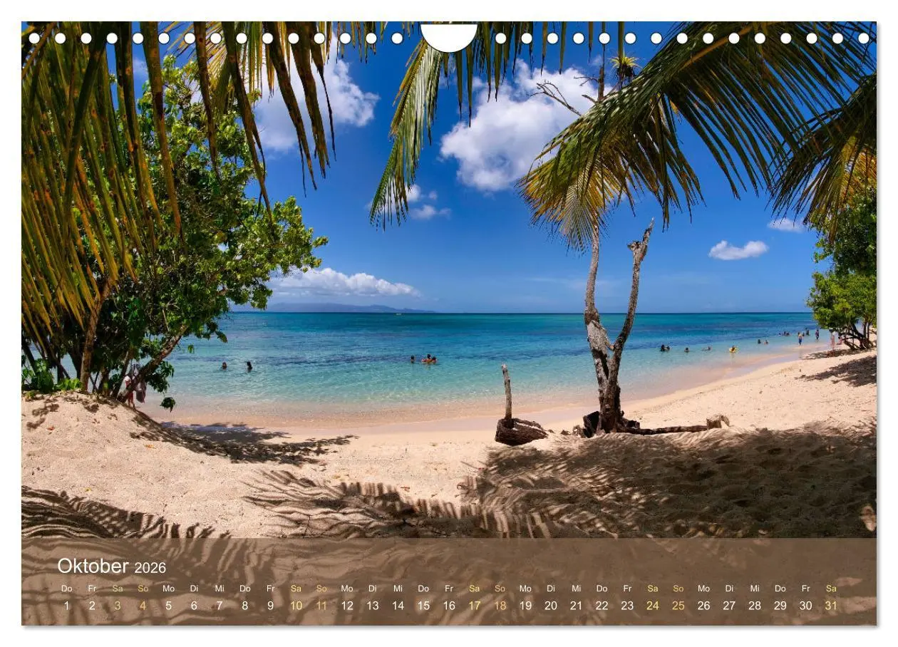 Bild: 9783457267103 | Guadeloupe - Karibische Traumstrände (Wandkalender 2026 DIN A4...