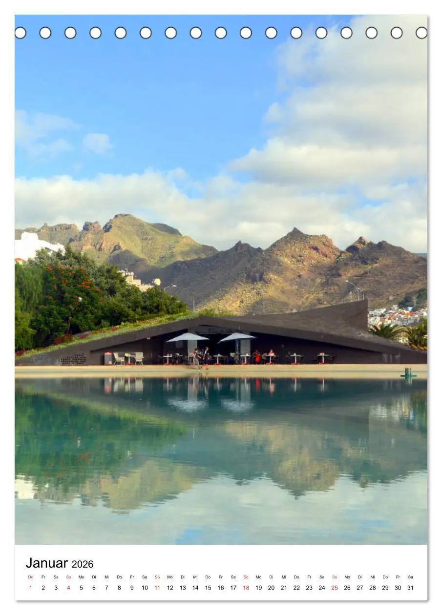 Bild: 9783516427103 | Teneriffa - Insel der Glückseligen (Tischkalender 2026 DIN A5...