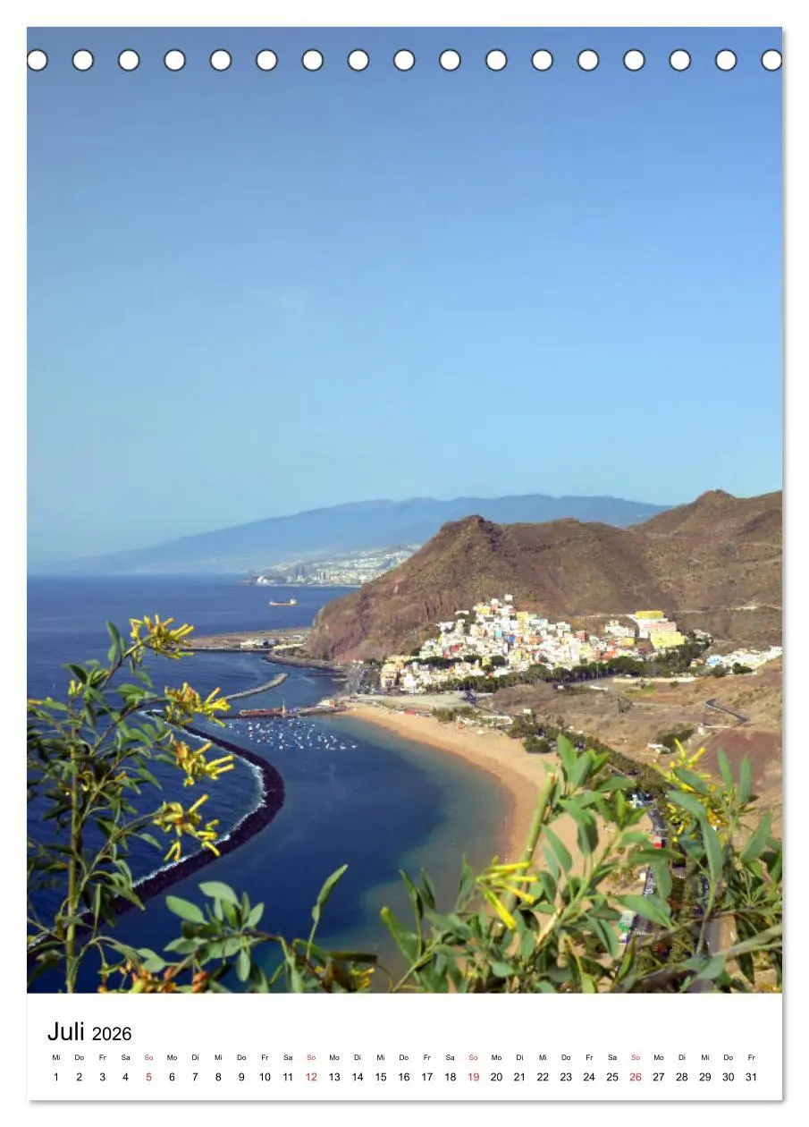 Bild: 9783516427103 | Teneriffa - Insel der Glückseligen (Tischkalender 2026 DIN A5...
