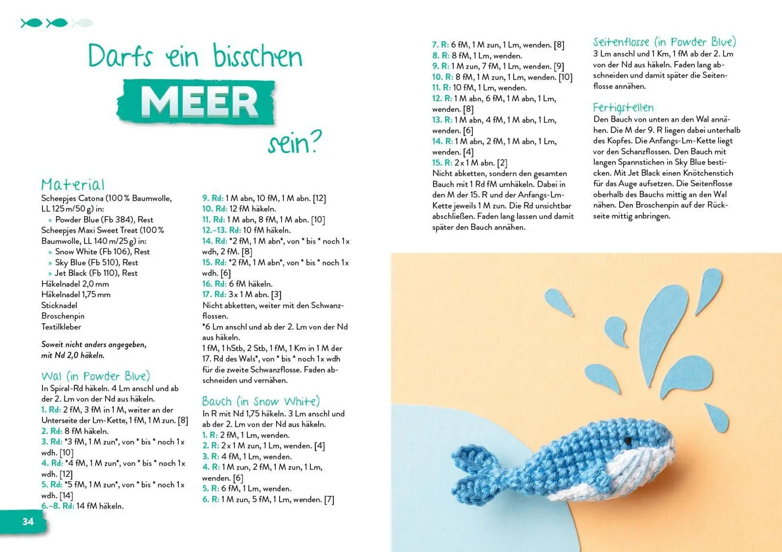 Bild: 9783747407103 | Coole Mini-Amigurumi zum Anstecken | Inga Borges (u. a.) | Taschenbuch