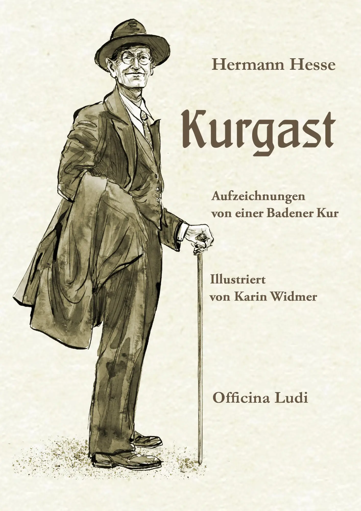 Cover: 9783946257103 | Kurgast | Aufzeichnungen von einer Badener Kur | Hermann Hesse | Buch