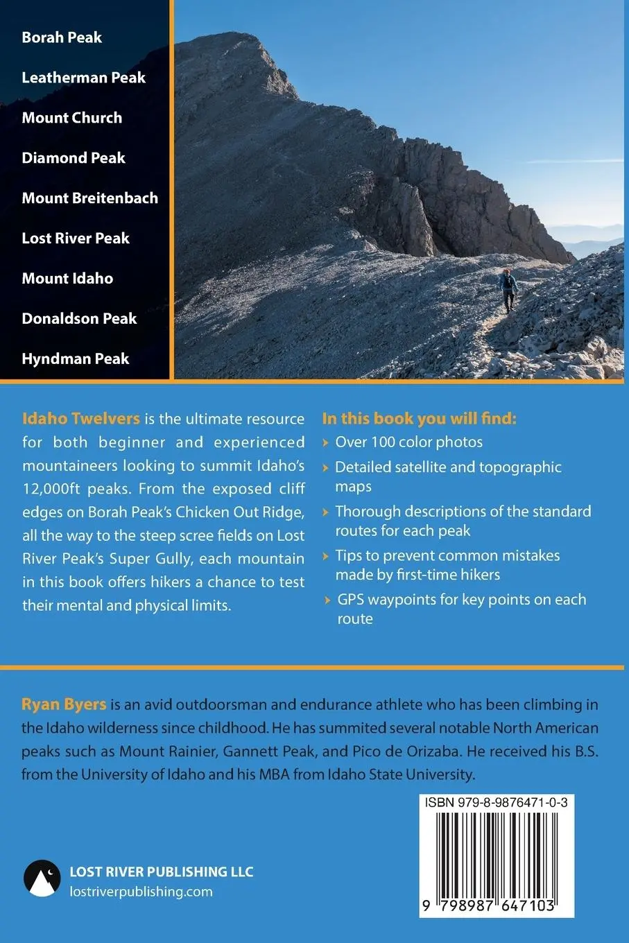 Rückseite: 9798987647103 | Idaho Twelvers | Ryan Byers | Taschenbuch | Englisch | 2023
