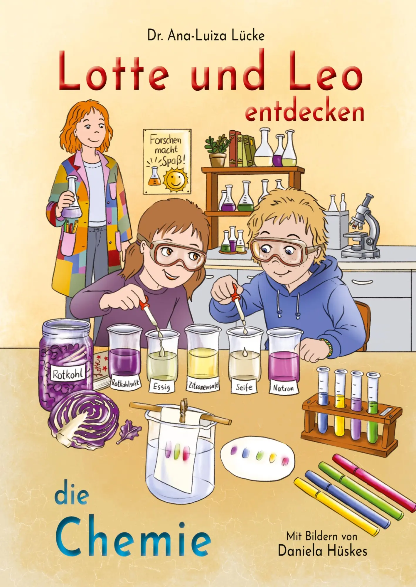 Cover: 9783384997203 | Lotte und Leo entdecken die Chemie | Ana-Luiza Lücke | Taschenbuch