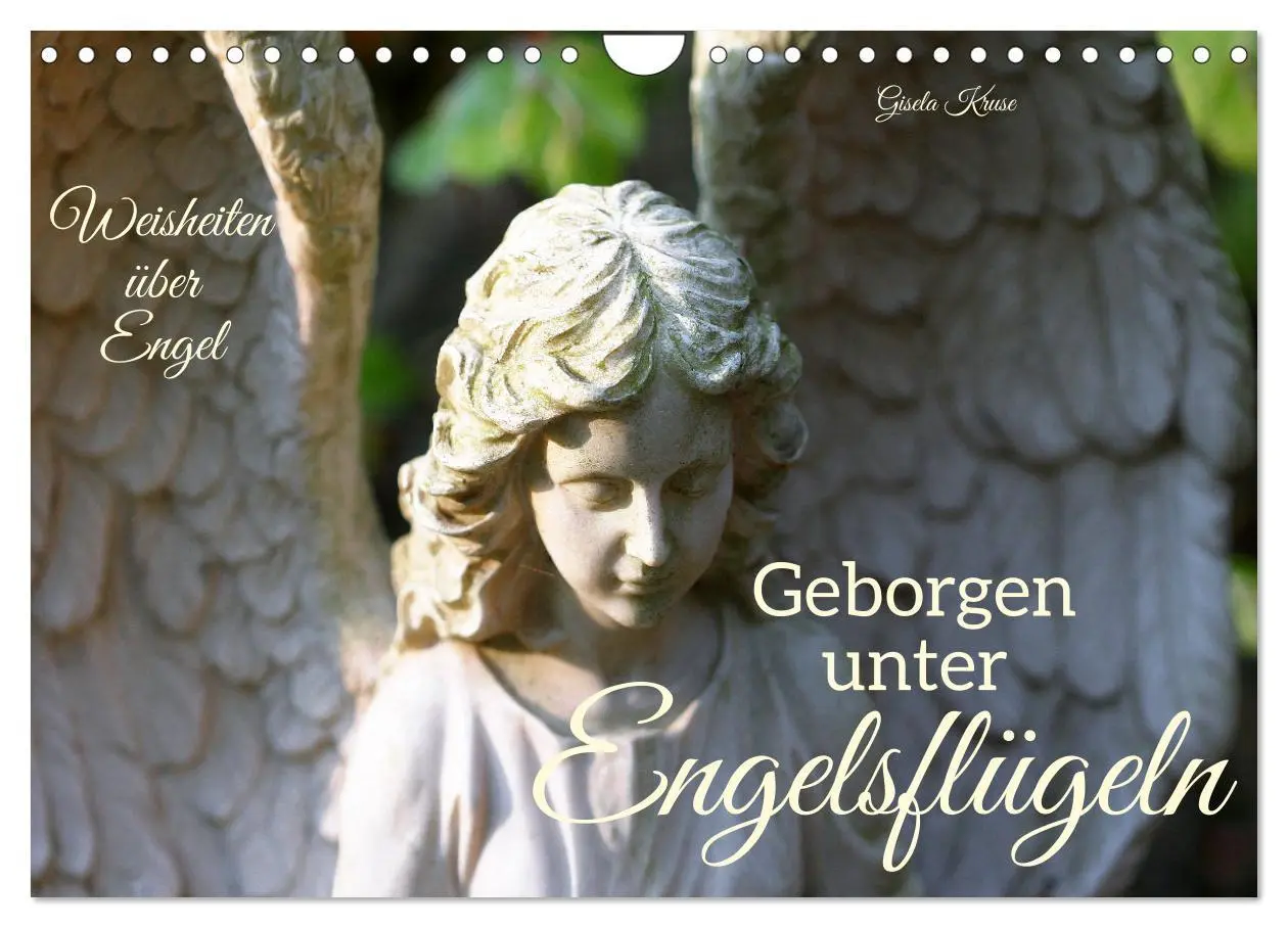 Cover: 9783457637203 | Geborgen unter Engelsflügeln (Wandkalender 2026 DIN A4 quer),...