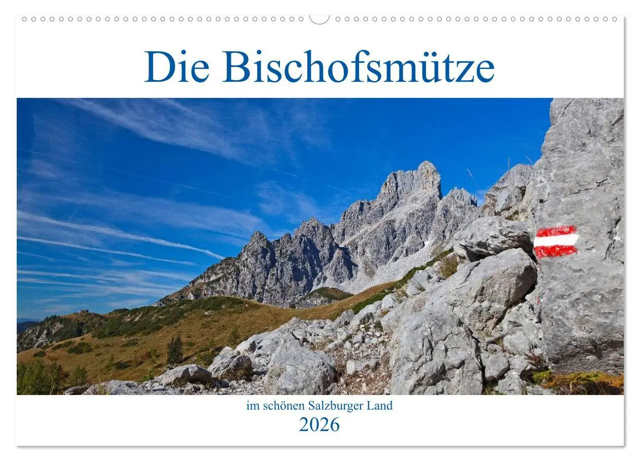 Cover: 9783457947203 | Die Bischofsmütze im schönen Salzburger Land (Wandkalender 2026 DIN...