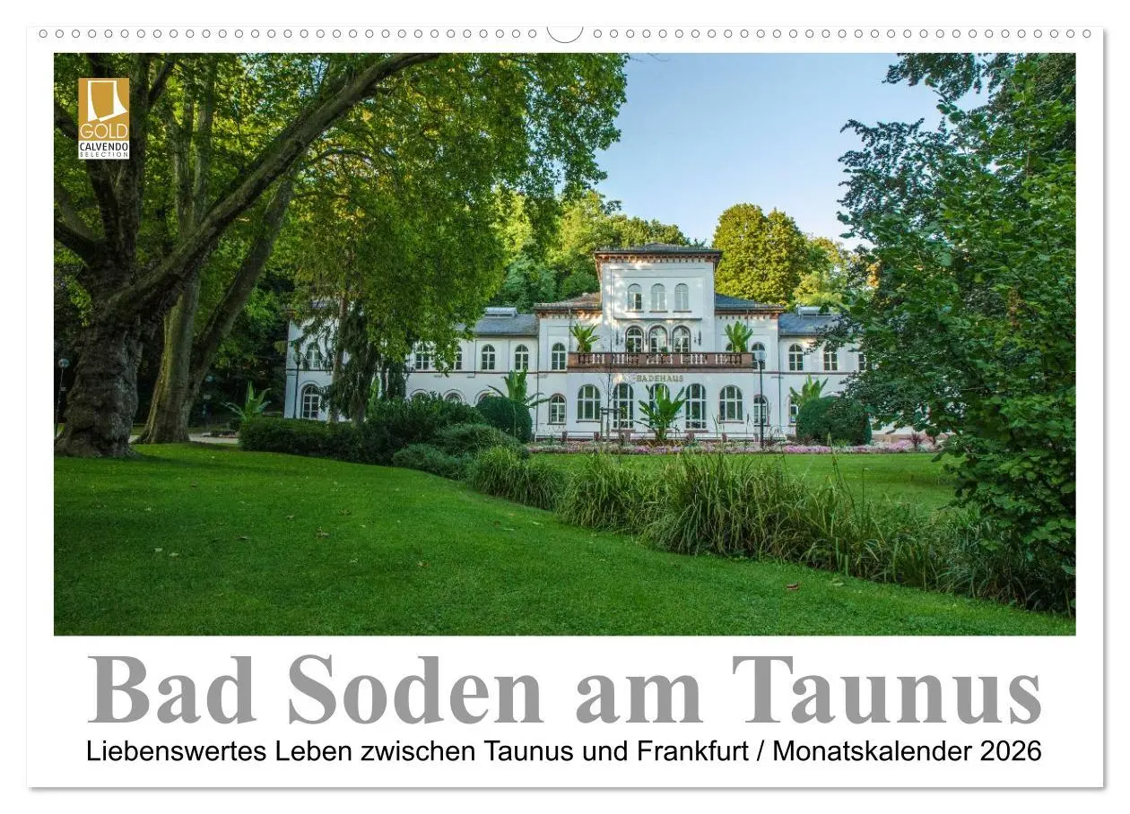 Cover: 9783516107203 | Bad Soden am Taunus (Wandkalender 2026 DIN A2 quer), CALVENDO...