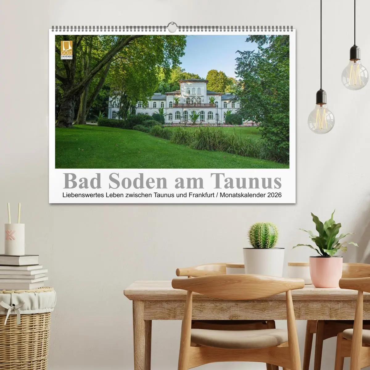 Bild: 9783516107203 | Bad Soden am Taunus (Wandkalender 2026 DIN A2 quer), CALVENDO...