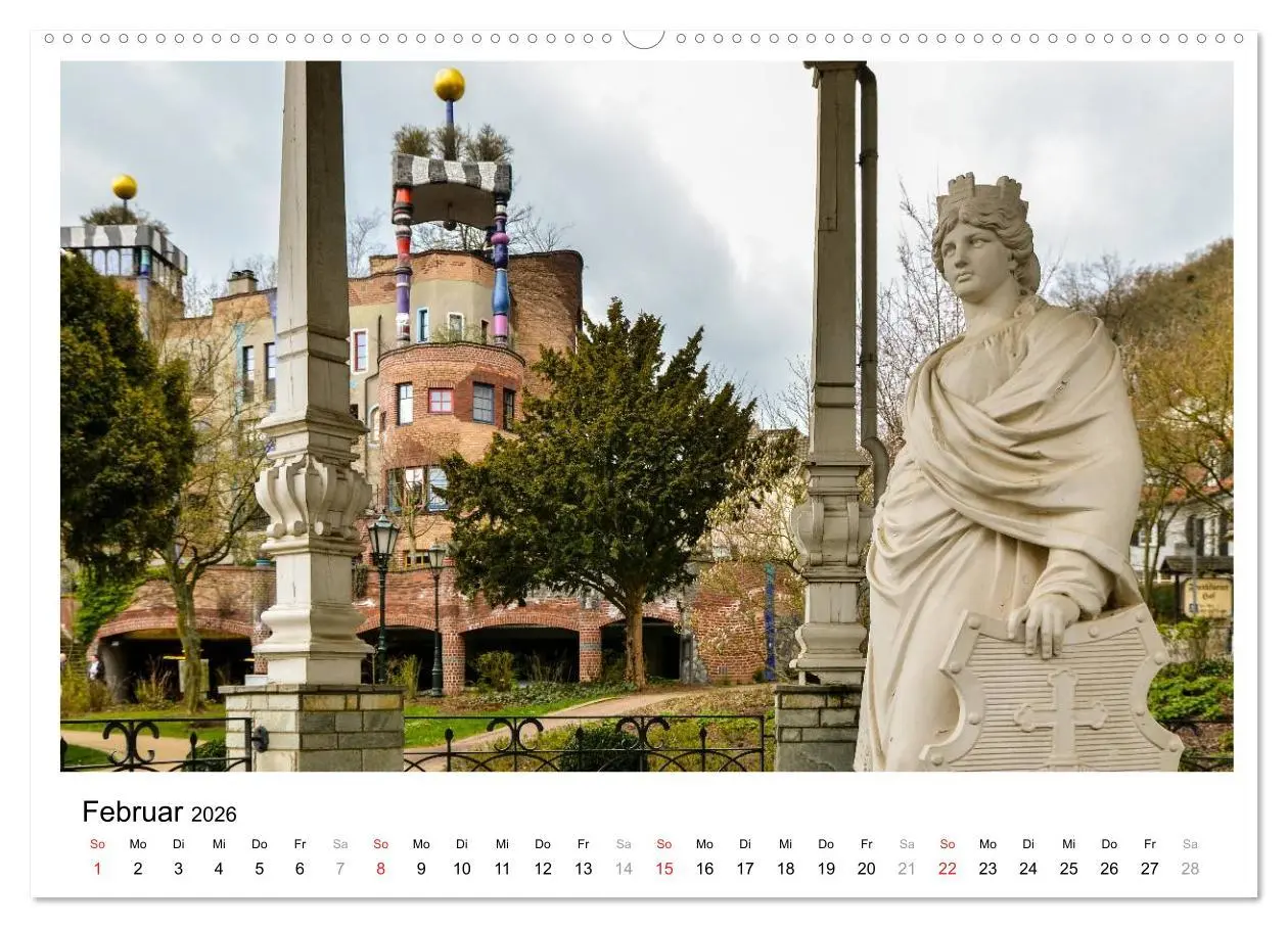 Bild: 9783516107203 | Bad Soden am Taunus (Wandkalender 2026 DIN A2 quer), CALVENDO...