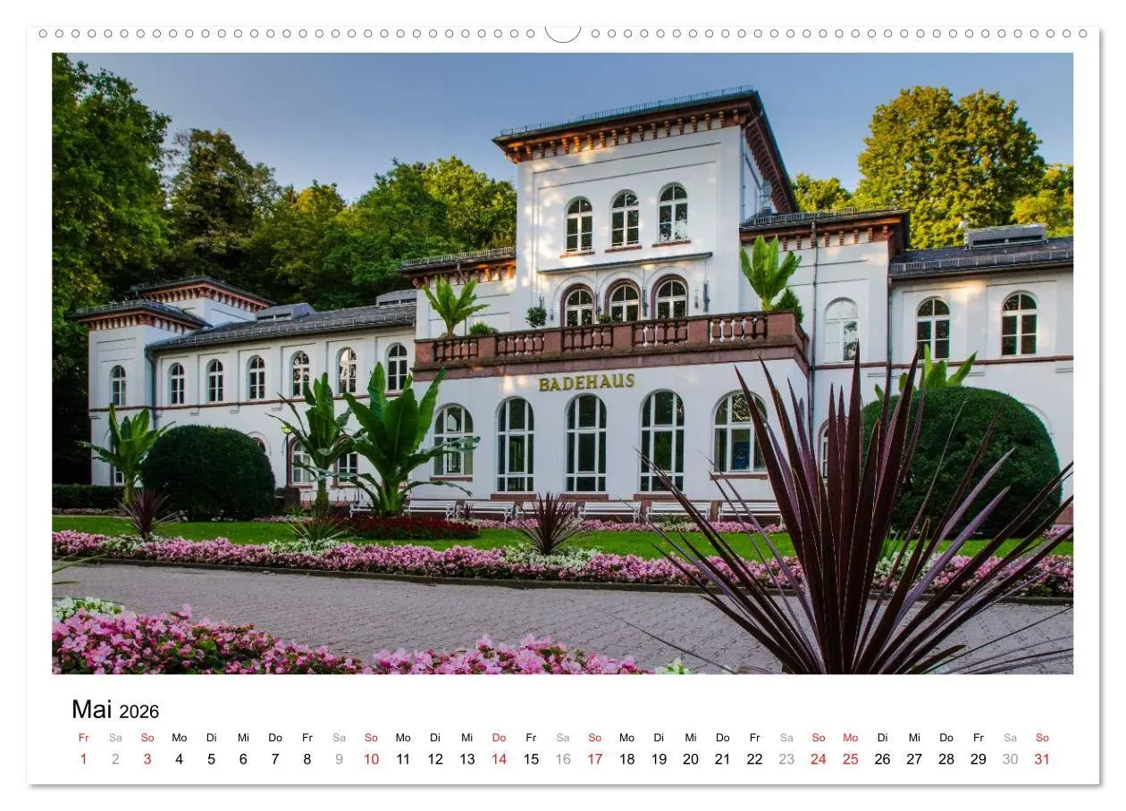 Bild: 9783516107203 | Bad Soden am Taunus (Wandkalender 2026 DIN A2 quer), CALVENDO...