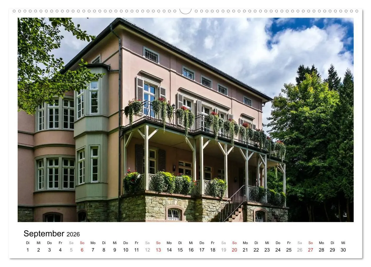 Bild: 9783516107203 | Bad Soden am Taunus (Wandkalender 2026 DIN A2 quer), CALVENDO...