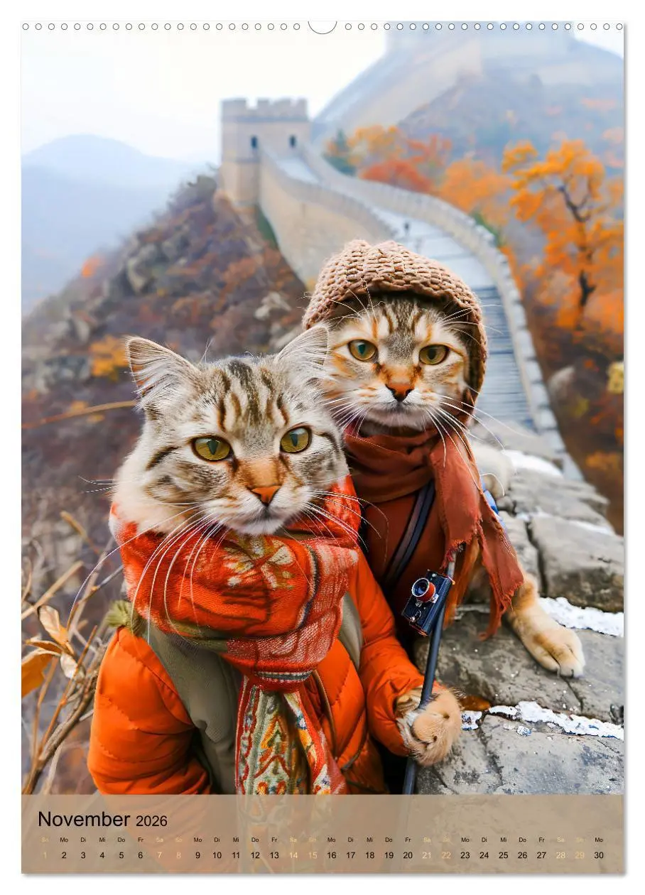 Bild: 9783516277203 | Katzen auf Abenteuerreise - Globetrotter-Katzen entdecke ferne...