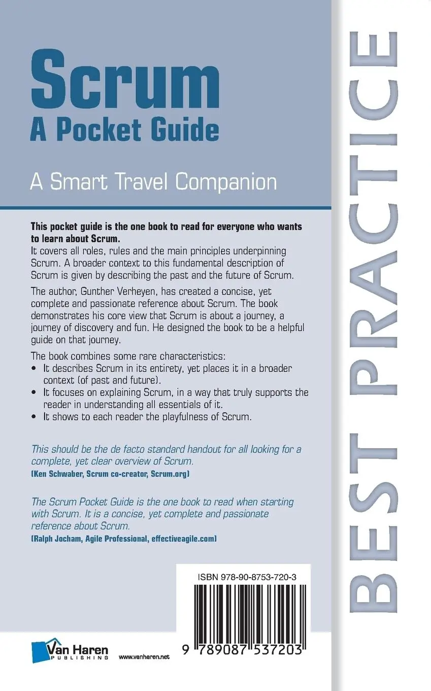 Rückseite: 9789087537203 | Scrum - A Pocket Guide | Gunter Verheyen | Taschenbuch | Englisch