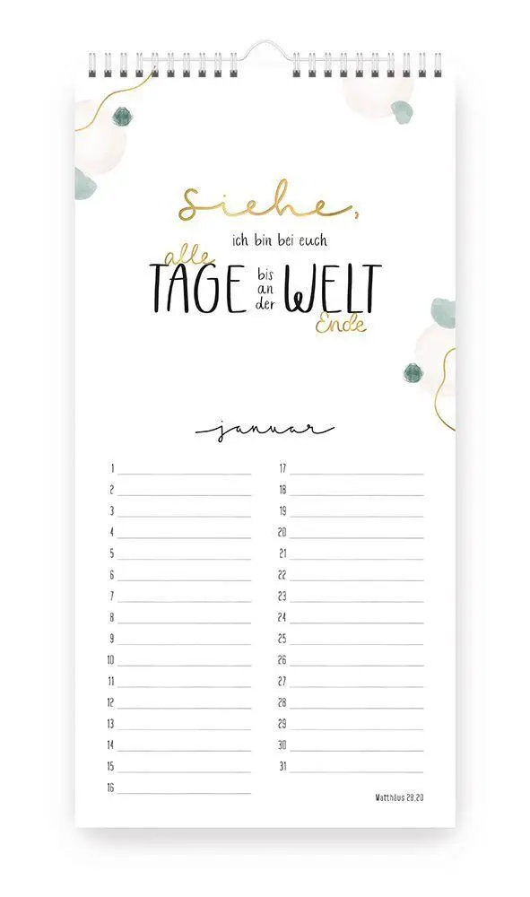 Bild: 4250222917303 | Himmelsglück Geburtstagskalender | Annika Mengel | Kalender | 13 S.