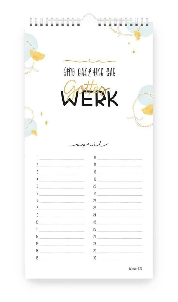 Bild: 4250222917303 | Himmelsglück Geburtstagskalender | Annika Mengel | Kalender | 13 S.
