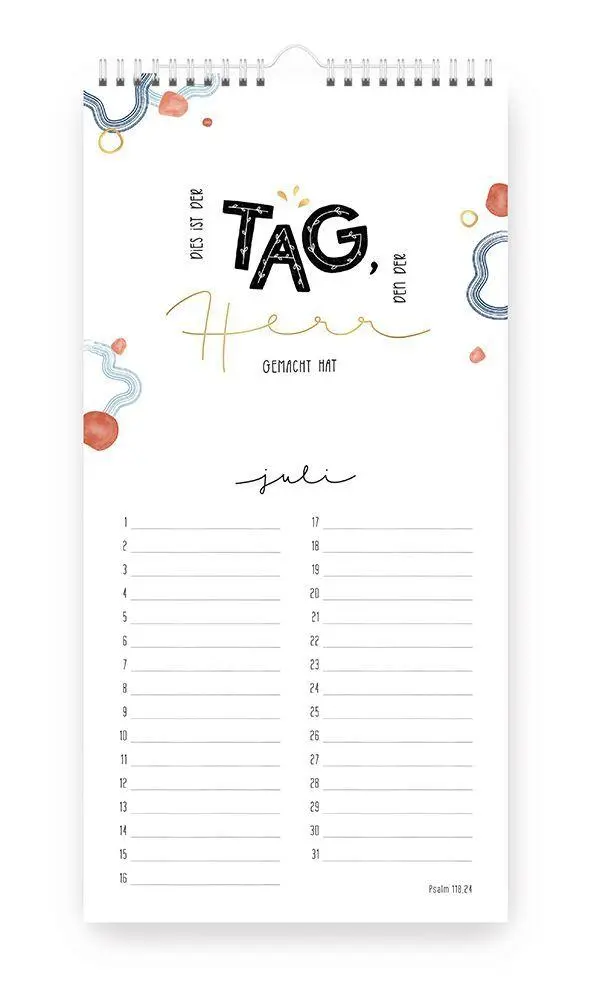Bild: 4250222917303 | Himmelsglück Geburtstagskalender | Annika Mengel | Kalender | 13 S.