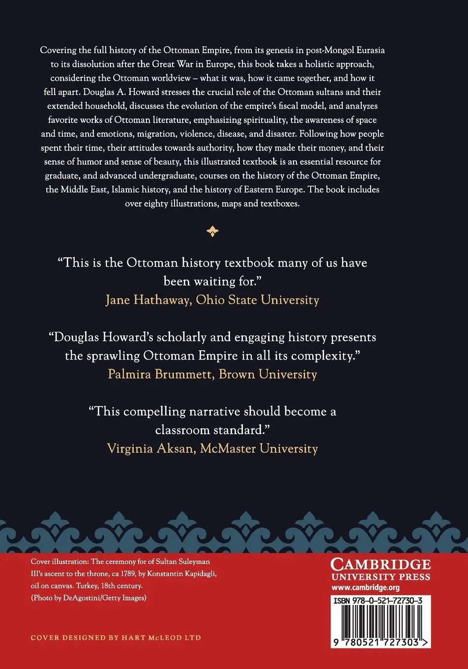 Rückseite: 9780521727303 | A History of the Ottoman Empire | Douglas A. Howard | Taschenbuch