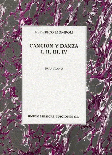 Cover: 9780711977303 | Cancion Y Danza I, II, III, IV: Piano | Federico Mompou | Taschenbuch