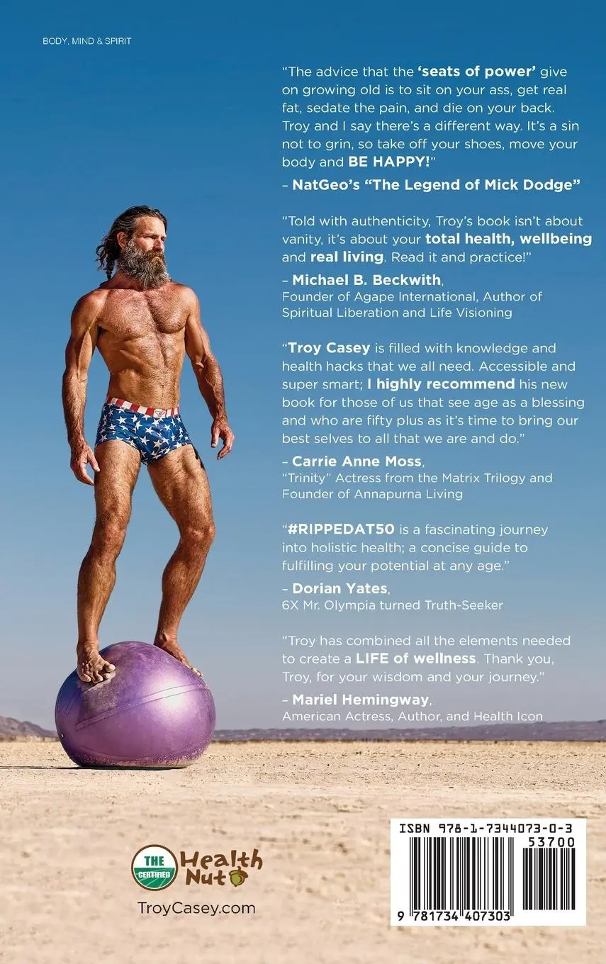 Rückseite: 9781734407303 | #Rippedat50 | A Journey to Self Love | Troy Casey | Buch | Englisch