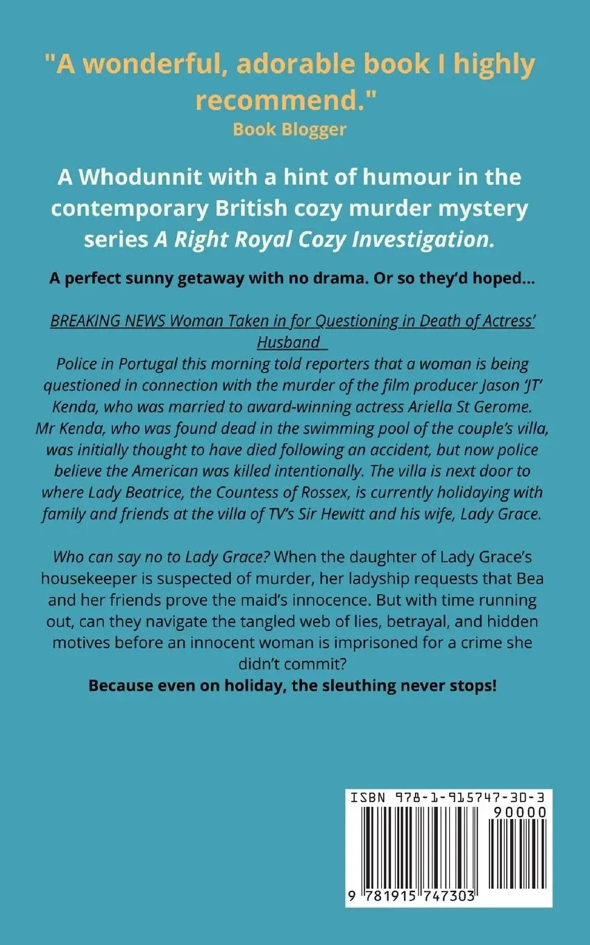 Rückseite: 9781915747303 | I Kill Always Love You | A Right Royal Cozy Investigation Mystery