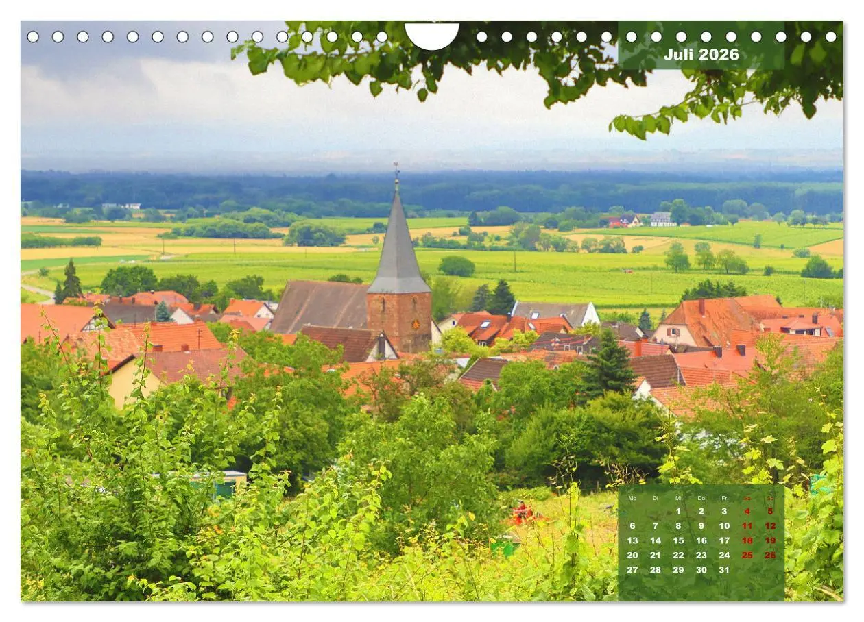Bild: 9783457627303 | Märchenhaft schöne Südliche Weinstraße (Wandkalender 2026 DIN A4...