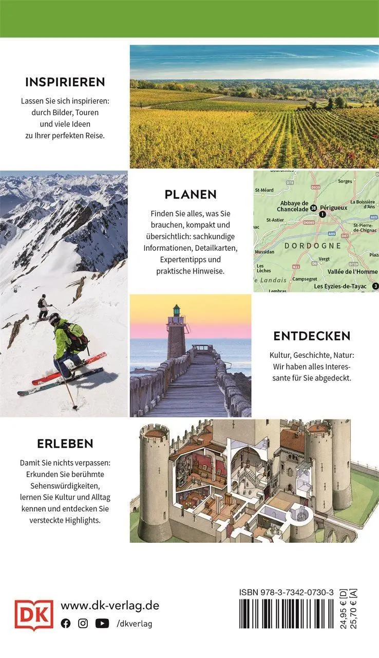 Rückseite: 9783734207303 | Vis-à-Vis Reiseführer Südwestfrankreich | DK Verlag - Reise | Buch