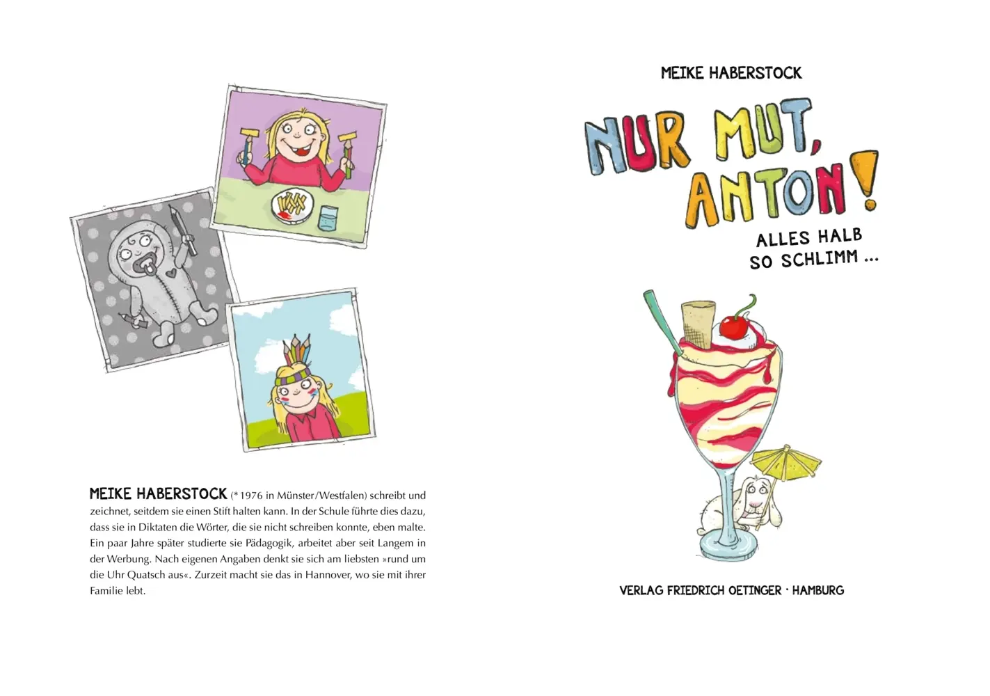 Bild: 9783789137303 | Nur Mut, Anton! Alles halb so schlimm! | Band 2 | Meike Haberstock
