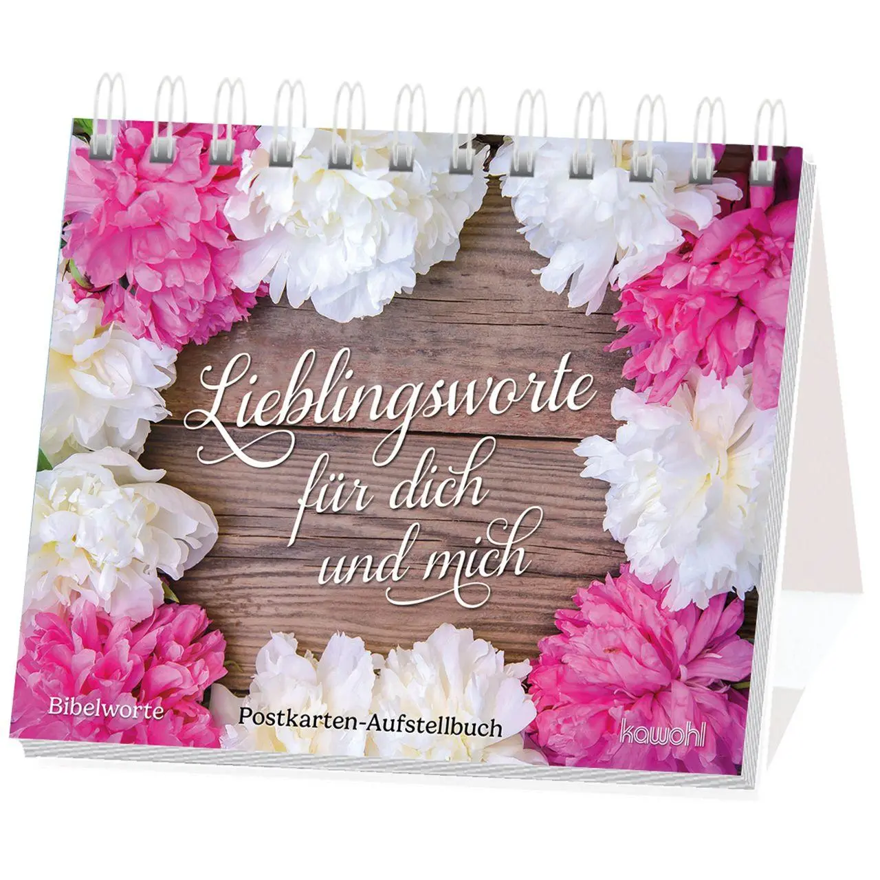 Cover: 9783863387303 | Lieblingsworte für dich und mich | Postkarten-Aufstellbuch | Buch