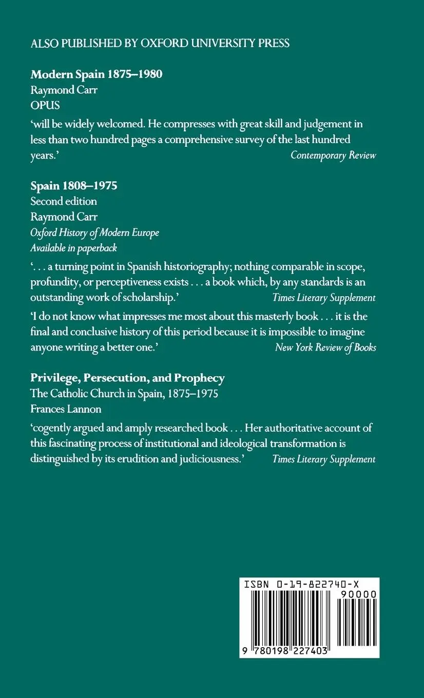 Rückseite: 9780198227403 | Dictatorship, Workers, and the City | Sebastian Balfour | Buch | 1989