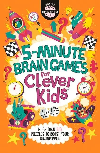 Cover: 9781780557403 | 5-Minute Brain Games for Clever Kids(r) | Volume 20 | Gareth Moore