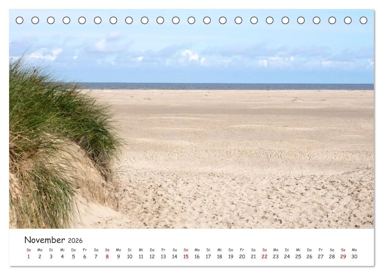 Bild: 9783457617403 | Borkum: Streifzüge über die Nordseeinsel (Tischkalender 2026 DIN A5...