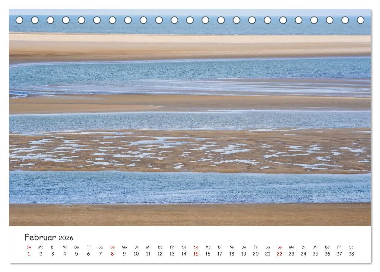 Bild: 9783457617403 | Borkum: Streifzüge über die Nordseeinsel (Tischkalender 2026 DIN A5...