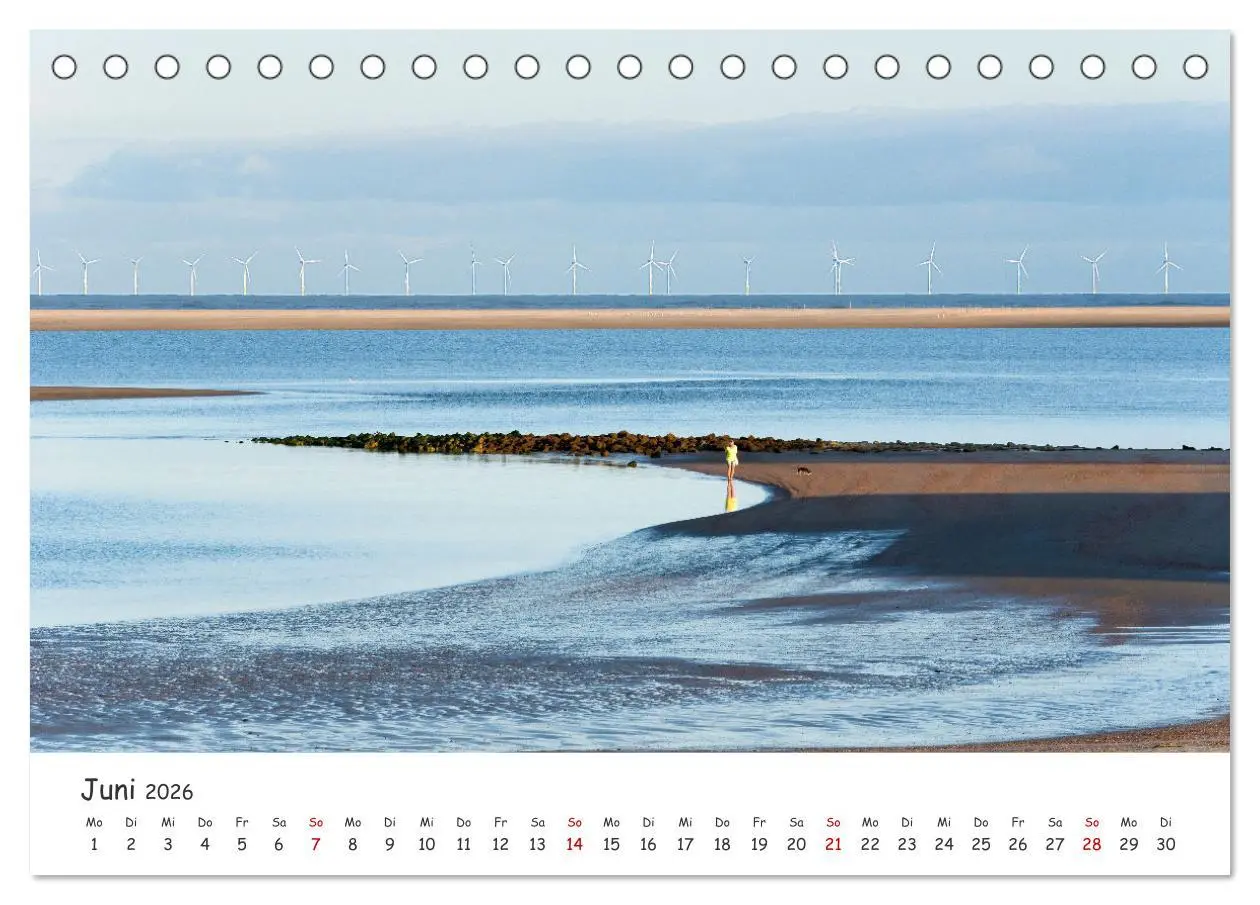 Bild: 9783457617403 | Borkum: Streifzüge über die Nordseeinsel (Tischkalender 2026 DIN A5...