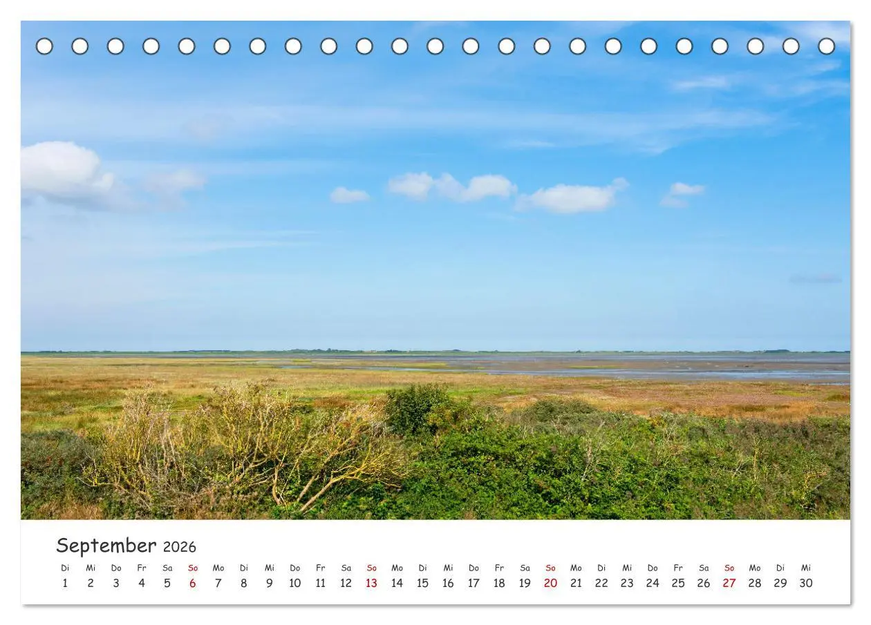 Bild: 9783457617403 | Borkum: Streifzüge über die Nordseeinsel (Tischkalender 2026 DIN A5...