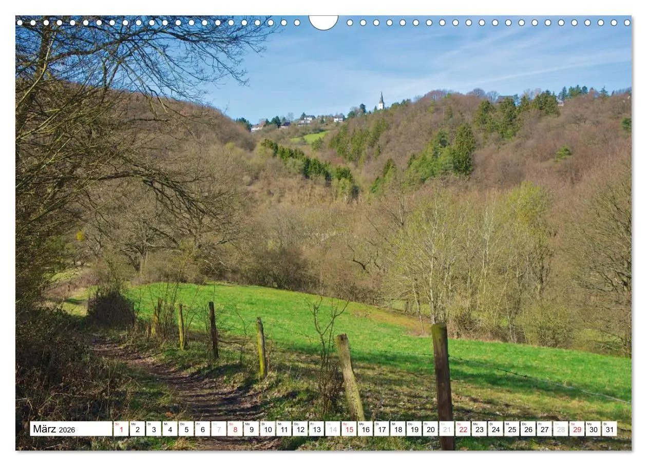 Bild: 9783516187403 | Traumhafte Wege durch die Eifel (Wandkalender 2026 DIN A3 quer),...