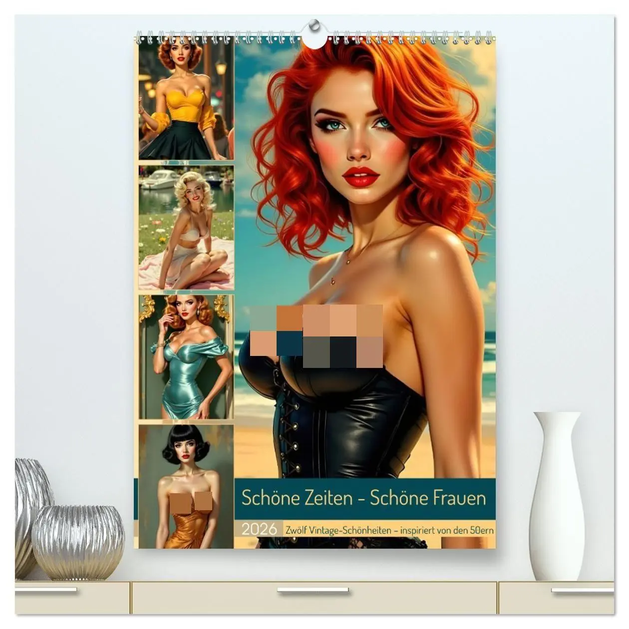 Cover: 9783516707403 | Schöne Zeiten - Schöne Frauen (hochwertiger Premium Wandkalender...