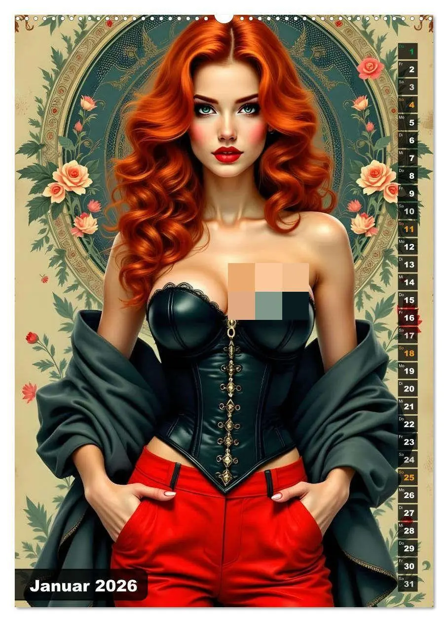 Bild: 9783516707403 | Schöne Zeiten - Schöne Frauen (hochwertiger Premium Wandkalender...