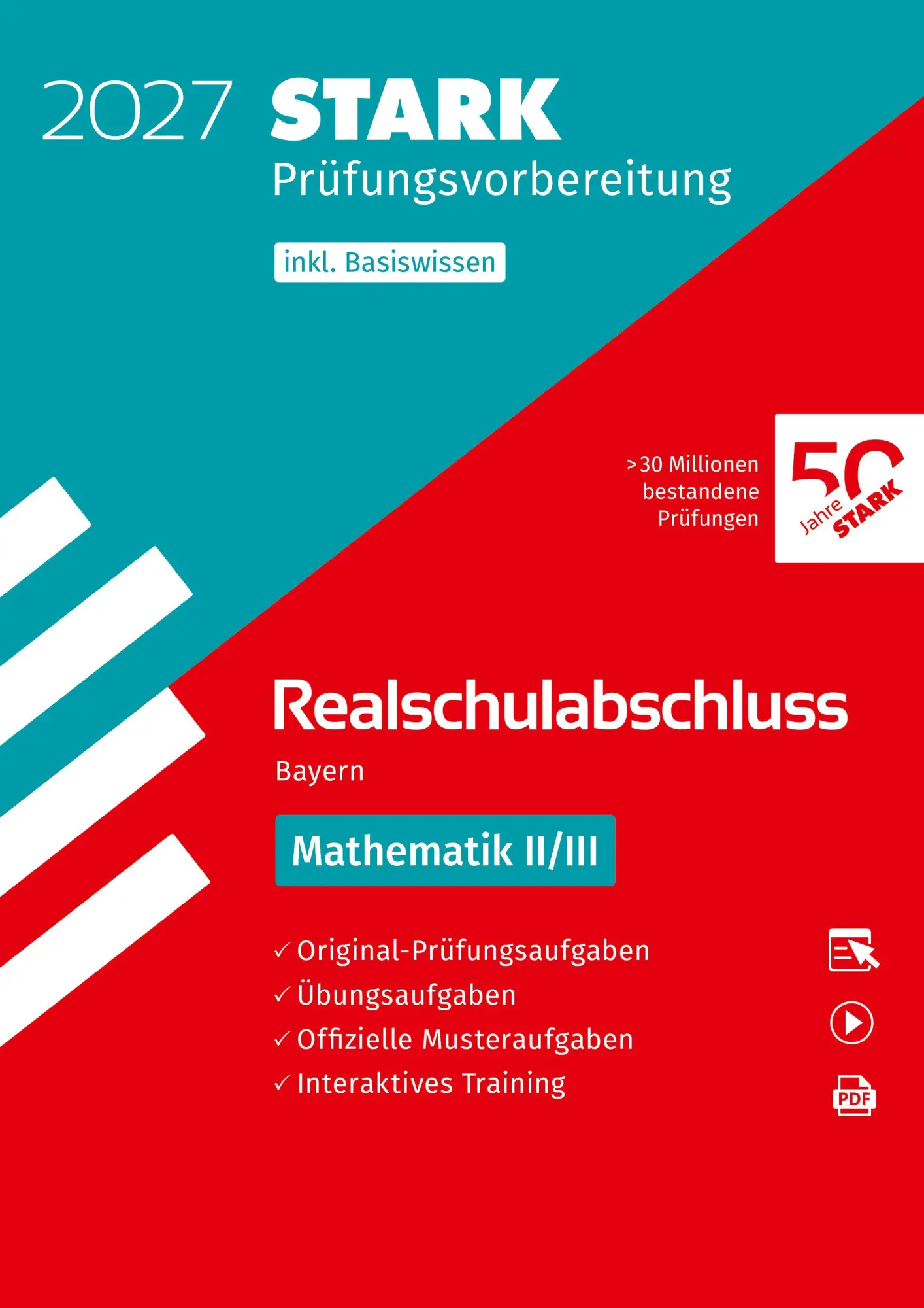 Cover: 9783849067403 | STARK Mathematik II/III - Realschulabschluss 2027 Bayern -...