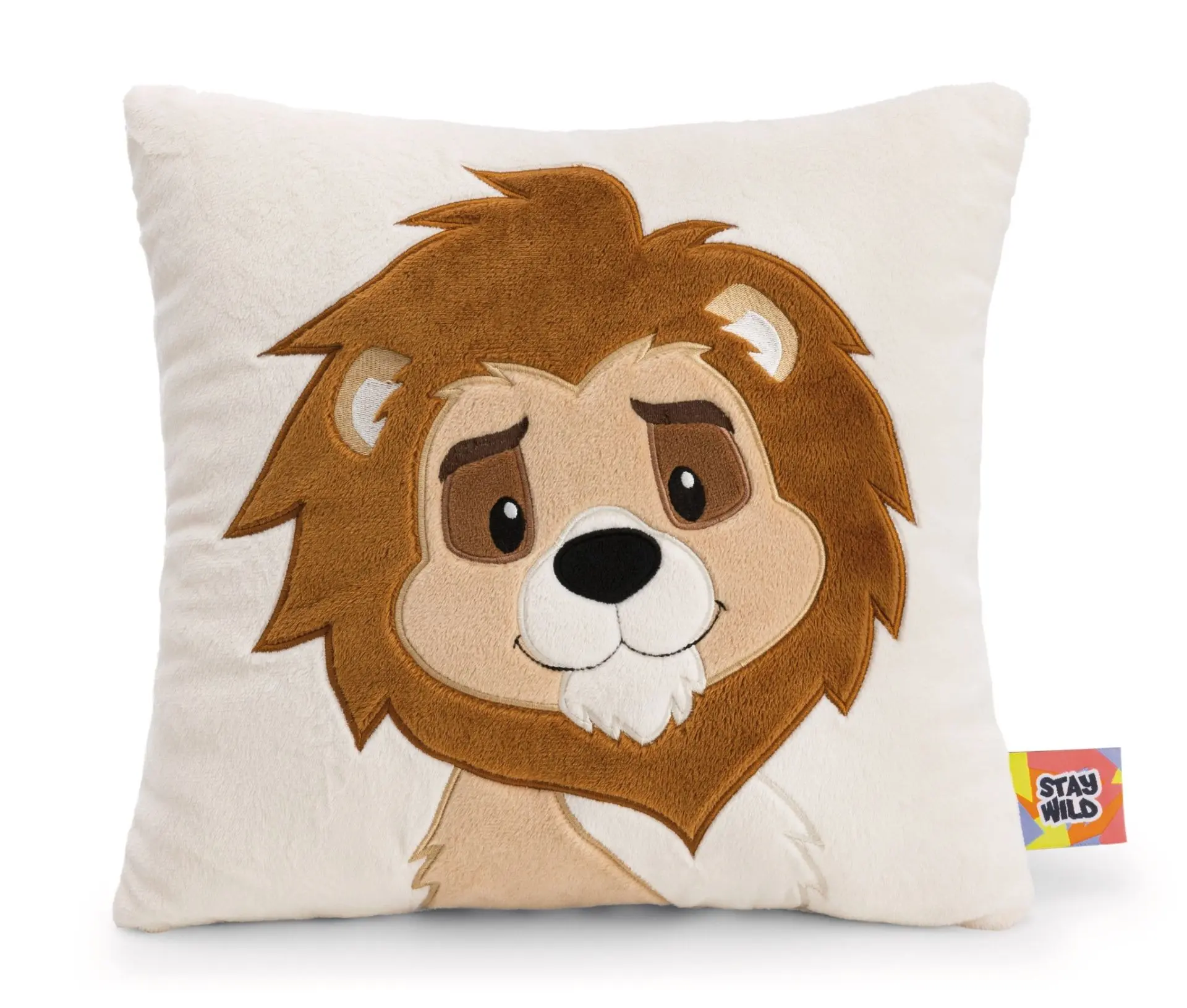 Cover: 4012390627503 | Nici 62750 Kissen Löwe quadratisch 30x30cm | Wild Friends | 62750