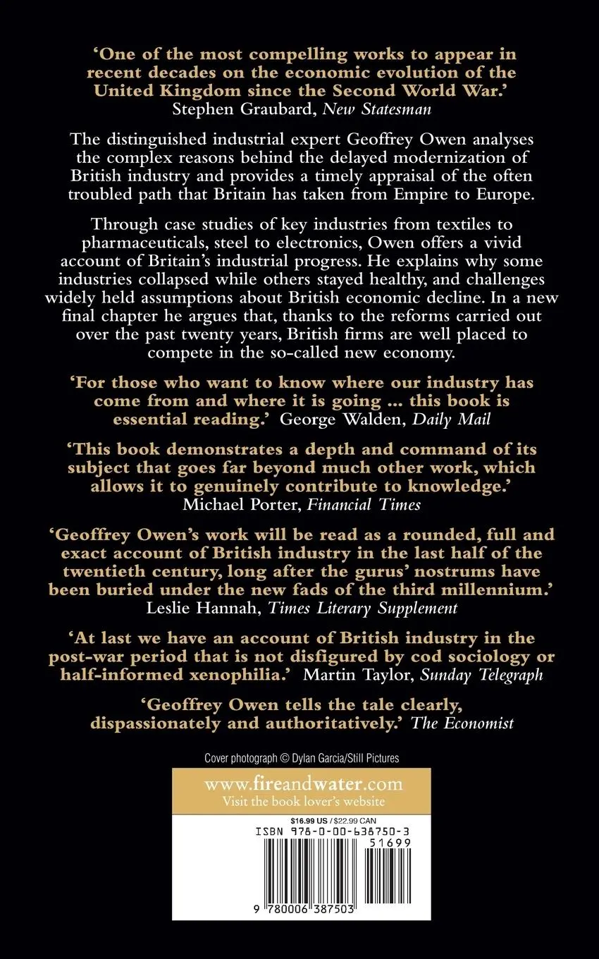 Rückseite: 9780006387503 | From Empire to Europe | Geoffrey Owen | Taschenbuch | Englisch | 2000