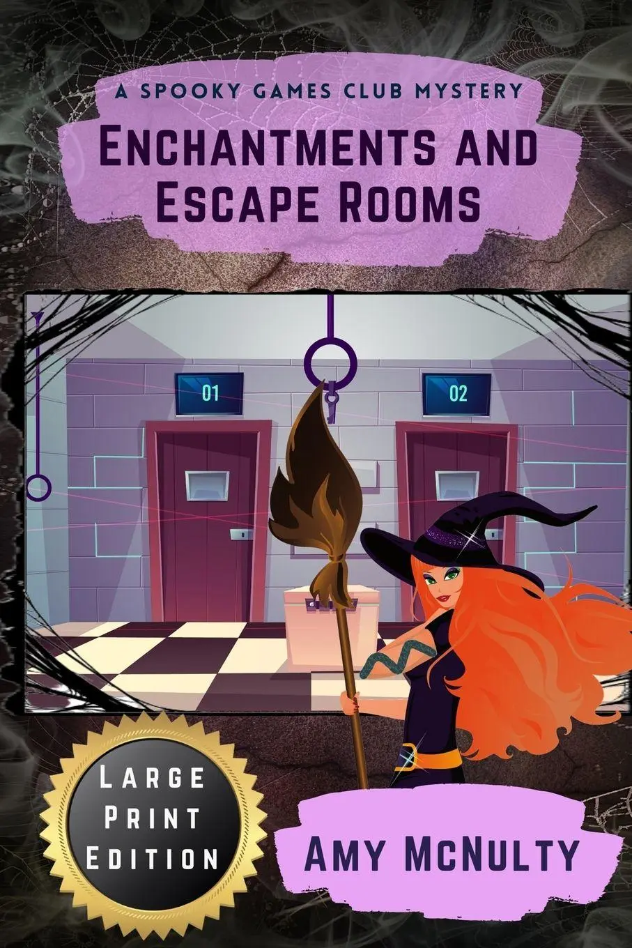 Cover: 9781952667503 | Enchantments and Escape Rooms Large Print Edition | Amy McNulty | Buch