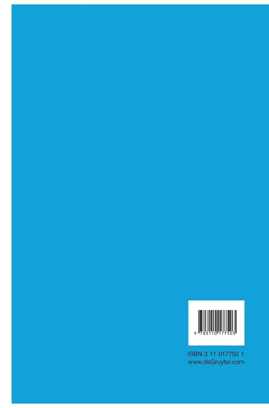Rückseite: 9783110177503 | Neuer Wortschatz | Neologismen der 90er Jahre im Deutschen | Buch